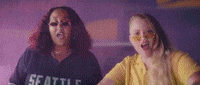 Un Deux Trois GIF by Blimes and Gab