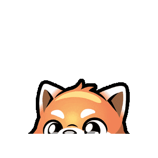 Red Panda Sticker by Valley Zoo Development Society
