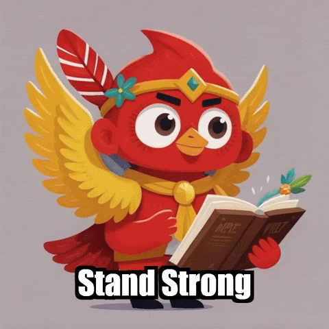 Strength Stand Strong GIF by The Cardinal Virtue