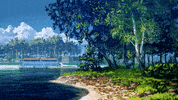 Wind Landscape GIF