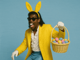 Easter Bunny GIF by Jukebox Saints