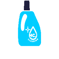 Clean House Cleaner Sticker by MCJ Cleaning