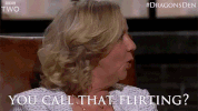 bbc bbc flirt flirting dragons den GIF