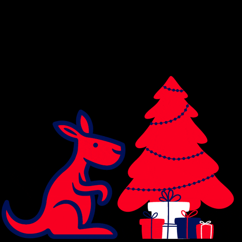 Christmas Tree GIF by Kengur Knjižara