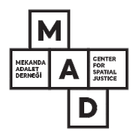 mekandaadalet logo mad mad logo mekanda adalet Sticker