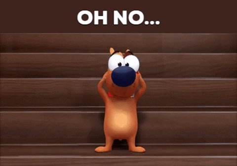 superprod giphygifmaker cute dog no GIF