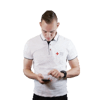 Red Cross Phone Sticker by Rode Kruis Nederland