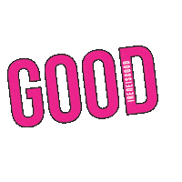 Good Vibes Pink Sticker by IRENEISGOOD LABEL