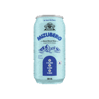 Sparkling Water Sticker by MIZUBERG