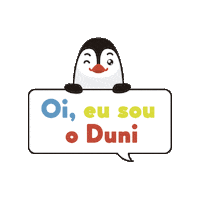 UniDuniTem kids brinquedos jundiai pinguim Sticker