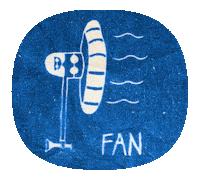 Heat Wave Swimming Sticker by Qianwen