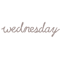 Wednesday Morning Week Sticker