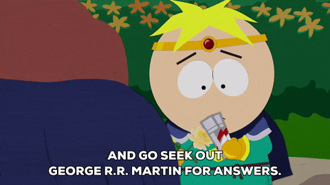 butters stotch books GIF by South Park 