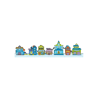HoundsTown dog daycare doggy daycare doggie daycare townie Sticker