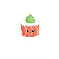 SpringSushi sushi maki japanese food spring sushi Sticker