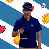 Look Here Shut Up GIF by Omrop Fryslân