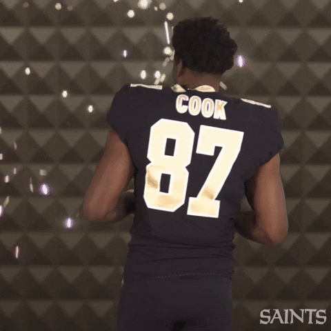 Nfl Go Saints GIF by New Orleans Saints