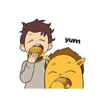 Burguer Sticker by ICEFEST