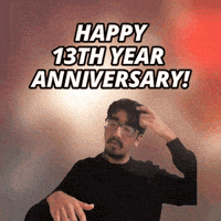 13Th Anniversary GIF