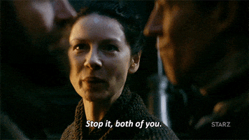 Chill Out Reaction GIF by Outlander