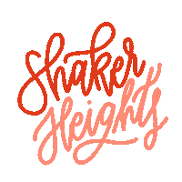 Shaker Heights Ohio Sticker