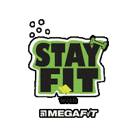 megafitid workout excercise megafit Sticker