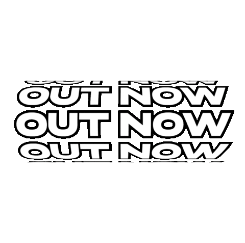 Typography Outnow Sticker by Fuenfwerken