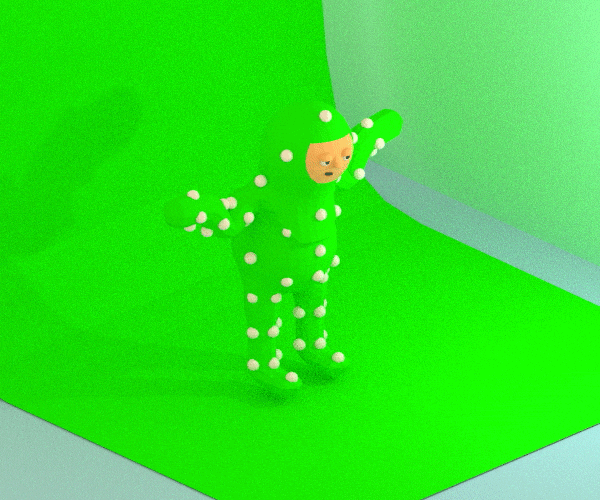green screen dancing GIF by Julian Glander