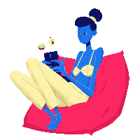 sleepy animation Sticker by Benny Box