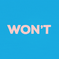 typography cant stop GIF by Feibi McIntosh