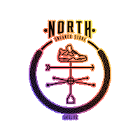 northsatelite sneaker north sneaker store Sticker