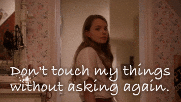 Don't Touch My Things