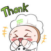 Happy Food Sticker by SerataFoods