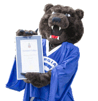 GeorgianCollege mascot graduation grad diploma Sticker