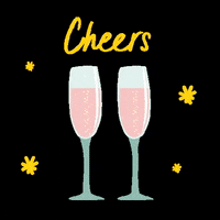 drawglowschool happy christmas cheers gift GIF