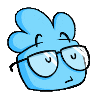 Glasses Blinking Sticker
