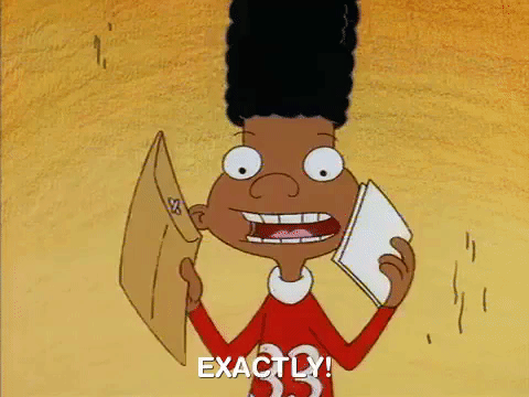 hey arnold nick splat GIF