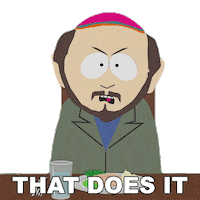 That Does It Sticker by South Park