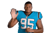 North Carolina Hello Sticker by Carolina Panthers