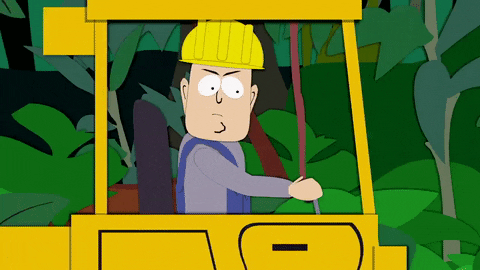 jungle vehicle GIF by South Park 
