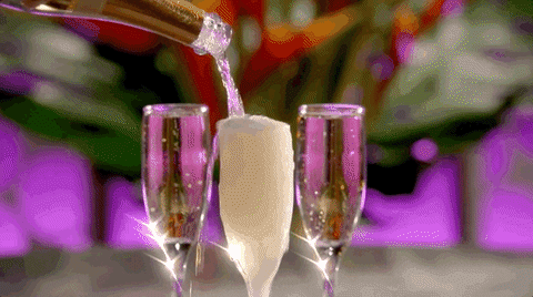 High Roller Champagne GIF by CBS