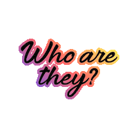 Who Are They Sticker by NFC IEFR Fsd