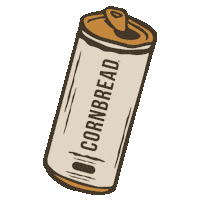 Cornbread_Hemp can thc seltzer cornbread Sticker