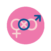 Sifty52 health girl power female pregnancy Sticker