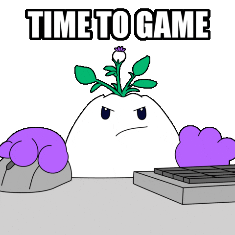 Working Hard Lets Go Sticker by Magic Eden