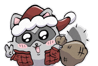 Santa Claus Christmas Sticker