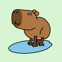 thecapycode happy smile cartoon loop GIF