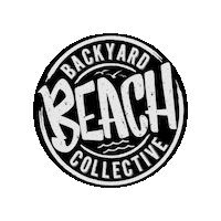 backyardbeachcollective backyard backyard beach collective backyardbeachcollective backyard beach Sticker