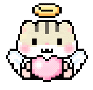 Heart Pixel Sticker