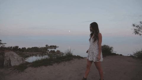 walking sundress GIF by Quote Catalog
